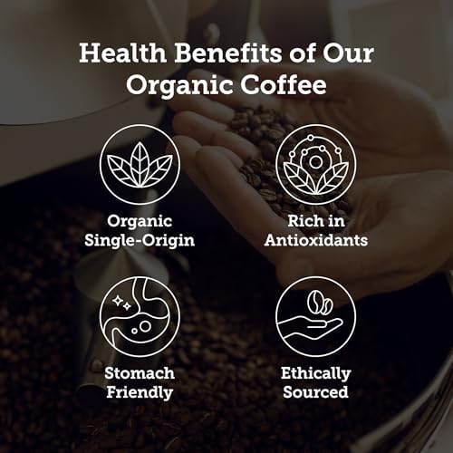 Organic Coffee Beans - Single Origin, Award Winning Medium & Dark Roast Gift Set by Source Climate Change - Ethically Sourced, Traceable & Freshly Roasted Taste Collection, 4 x 227g Coffee Bags