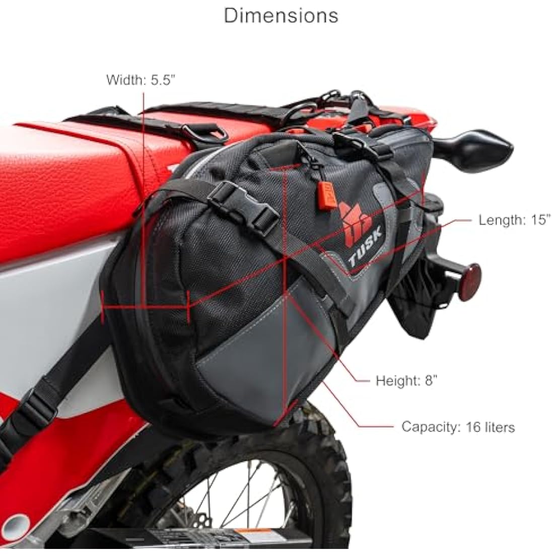 Tusk Traverse Pannier Bags Base