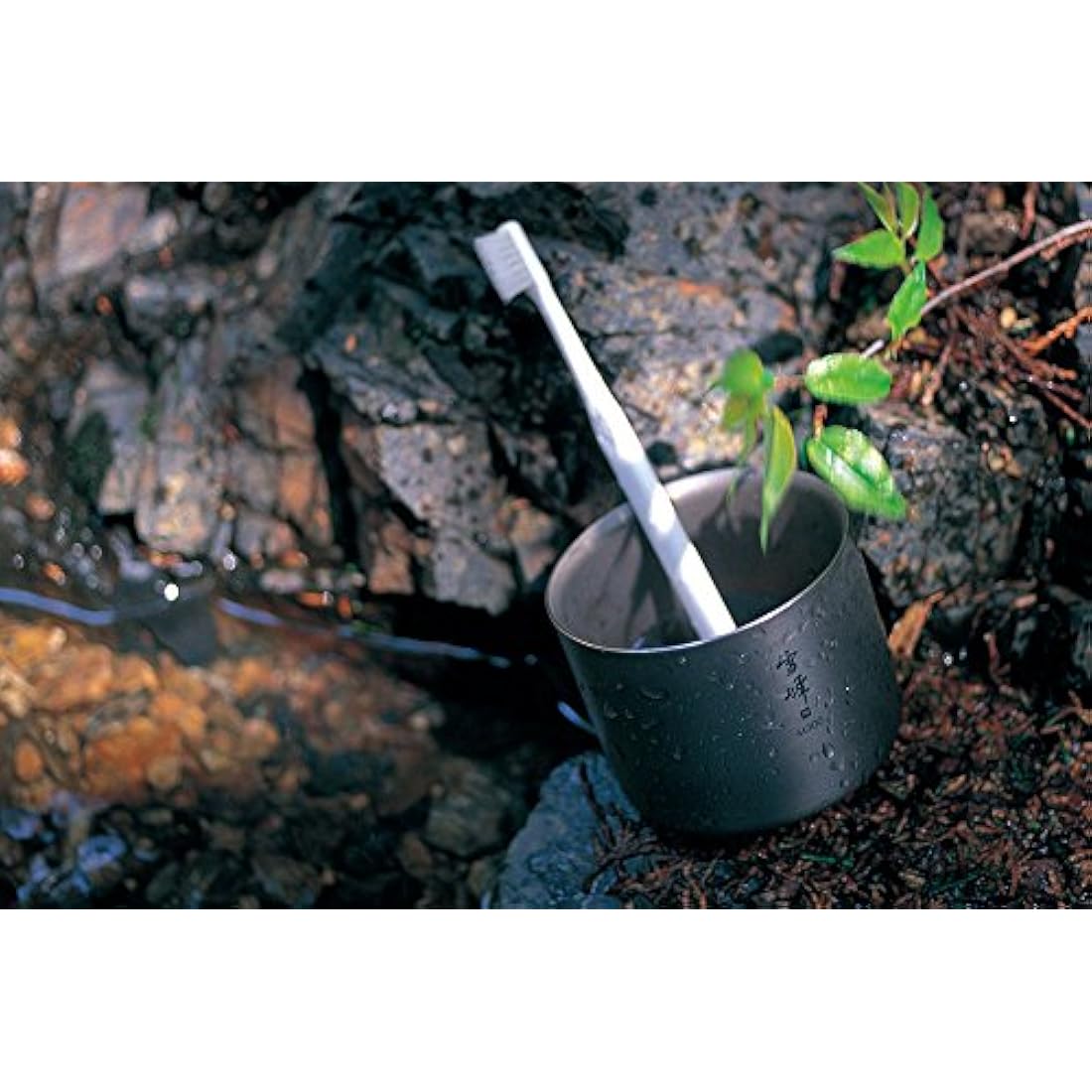 Snow Peak H200 Stacking Camping Tableware Ti-Double Grey 2014, Titanium