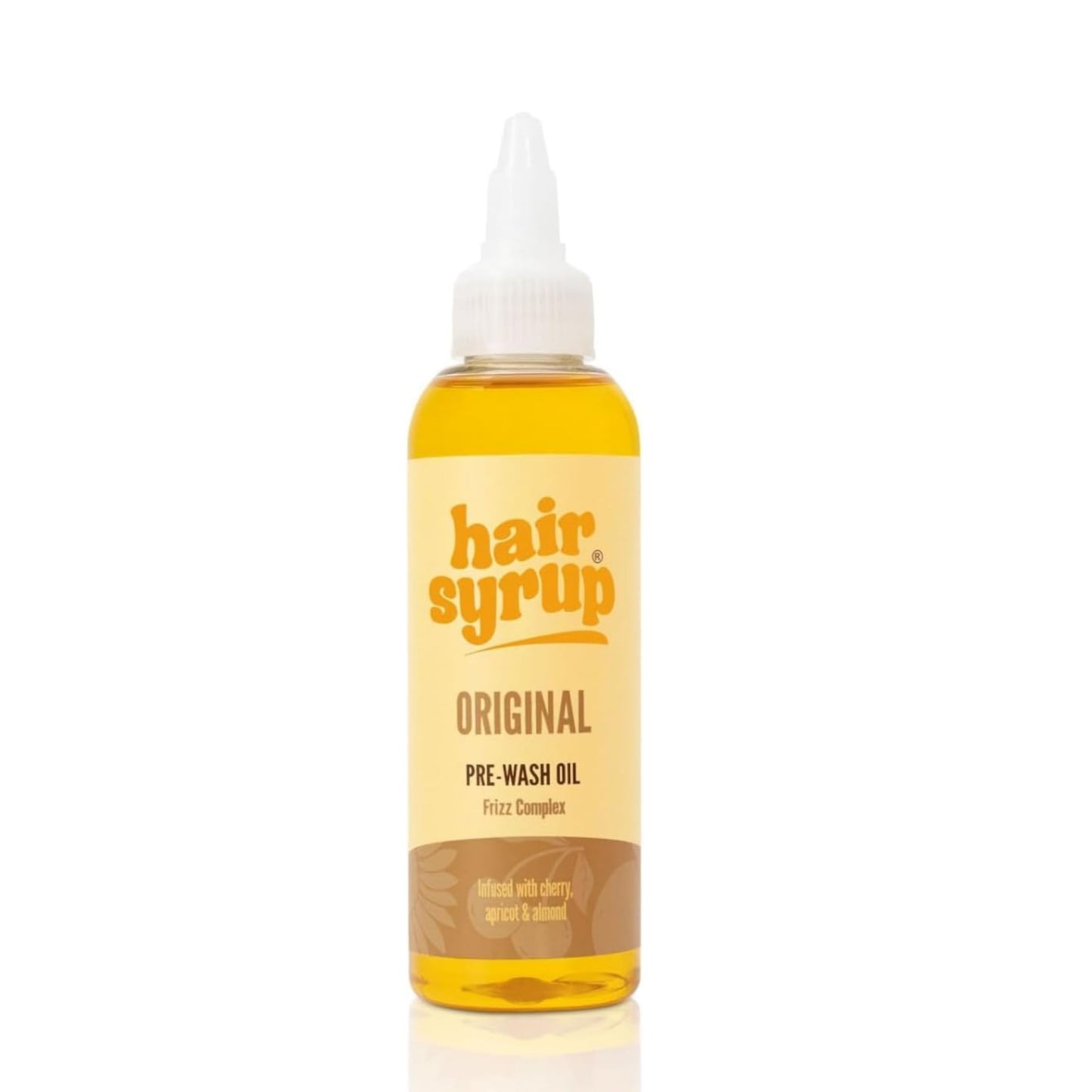 Hair Syrup | The Original Pre-Wash Hair Oil | Infused with Cherry, Apricot & Almond | For Knotty, Tangled or Dull Hair Needing A Shine | Vegan | 100%