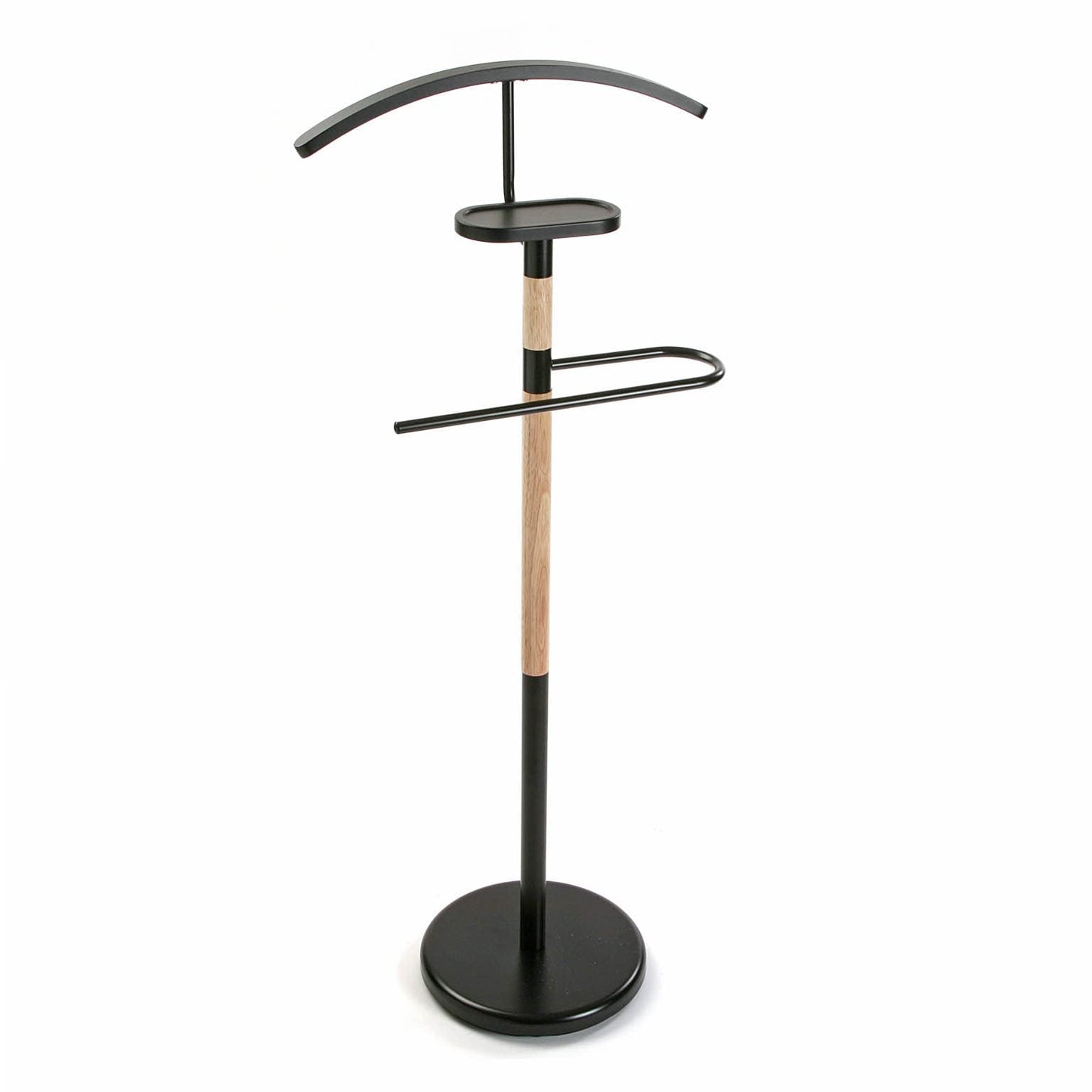 Versa Holstebro Valet stand Multifunctional with 2 Hangers or Hangers for Men's or Women's Clothes, Measurements (H x L x W) 112 x 28,8 x 46,5 cm