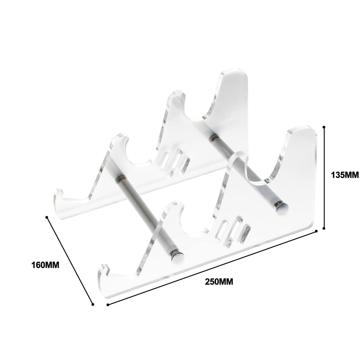Venit Keys White Keyboard Display Stand, Storage Stand, Keyboard Holder