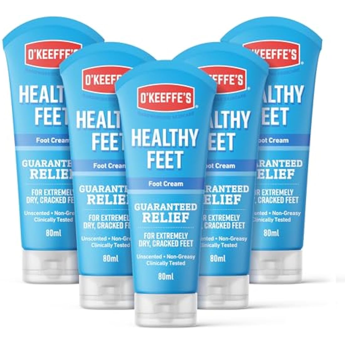 O'Keeffe's Healthy Feet 80ml (5 Pack)