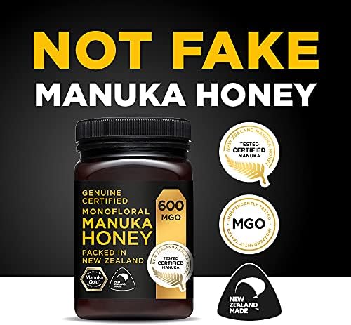 Manuka Gold 600 MGO Manuka Honey, 500 g