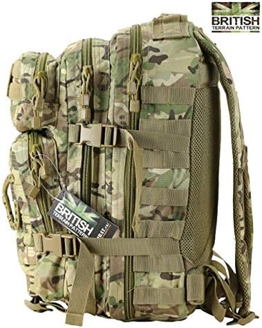 Zip Zap Zooom Army Military Tactical Combat Rucksack Backpack Bergen Molle Pack Bag All Terrain 28L