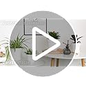T4U Plastic Plant Pots 6-Pack, Flower Pot with Drainage Hole and Saucer, Classic Indoor Outdoor Plant Pots for Succulent, Snake Plant, Aloe Vera and All House Plants (16CM Opening Diameter, Black)