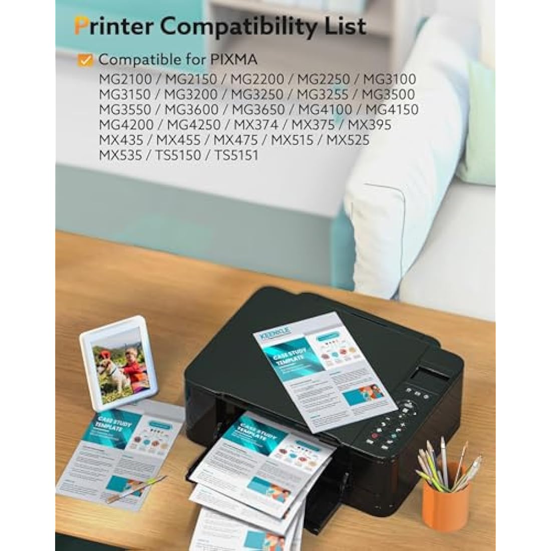 PG-540XL CL-541XL Remanufactured Ink Cartridge for Canon 540 and 541 XL PG-540 CL-541 for Pixma MG3650 MG4250 MG3500 MG3600 MG3100 MG3150 MG3200 MG3250 MG3500 MG3100 MG3150 50 MX3 75 (Black+Color)