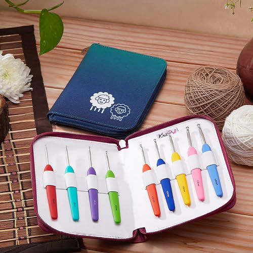 KnitPro Crochet Hooks in Zipper Case