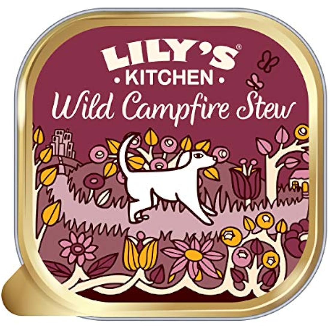 Lily's Kitchen Wild Campfire Stew - Complete Natural Adult Dog Food Wet (10 x 150g Trays)