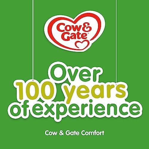 Cow & Gate Comfort Baby Milk Powder Formula, from Birth, 800 g (Pack of 4)