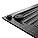 Bolero Cast Iron Step Square Table Base - Durable Design with Adjustable Feet - Perfect for Indoor & Outdoor Use In Restaurants, Homes or Cafes - 720mmx425mmx425mm