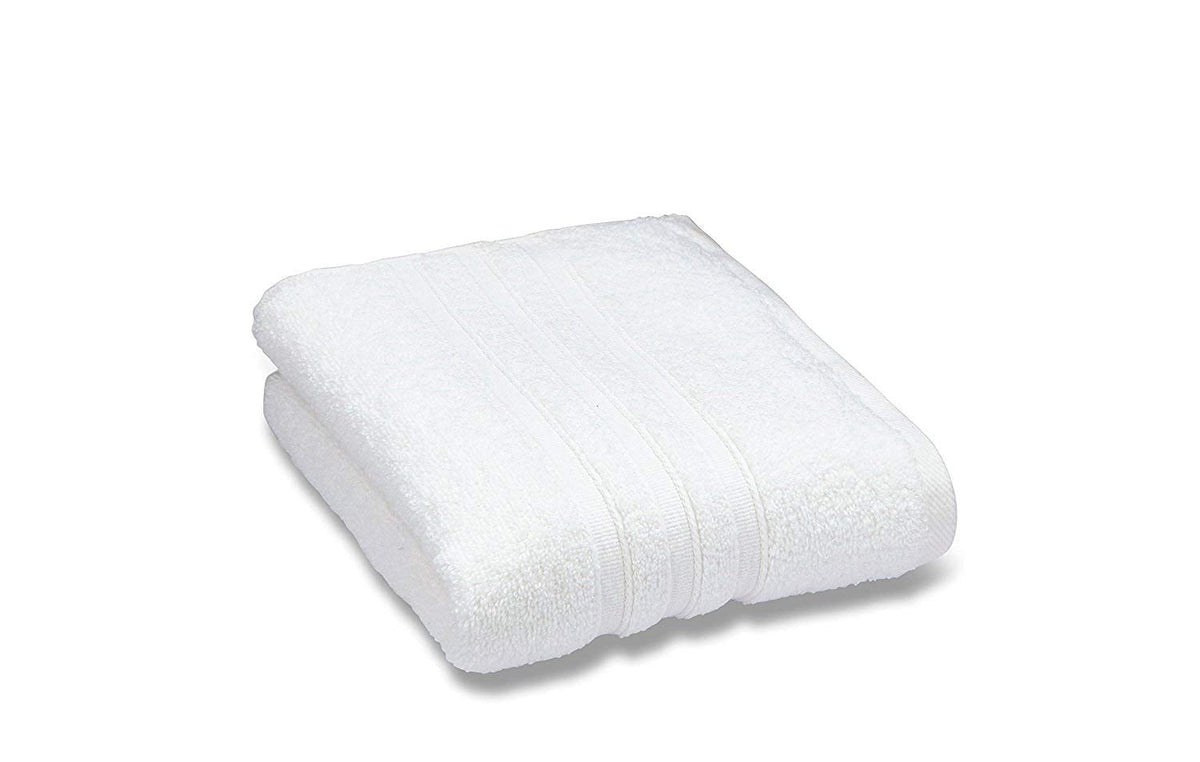 Catherine Lansfield Zero Twist Cotton 90x140cm Bath Sheet White