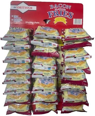 Smith's Savoury Selection Bacon Fries 24g (Case of 24)