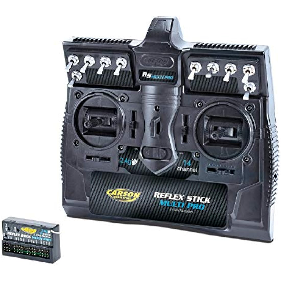 Carson 500501003 - Reflex Stick Multi Pro 2.4 GHz, 14 Channels