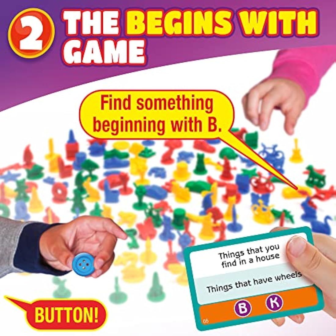 Drumond Park T73478 Dig In , Family Board Games for 2-4 Players, 3 in 1 Tabletop Games For Adults And Kids Suitable From 5+ Years