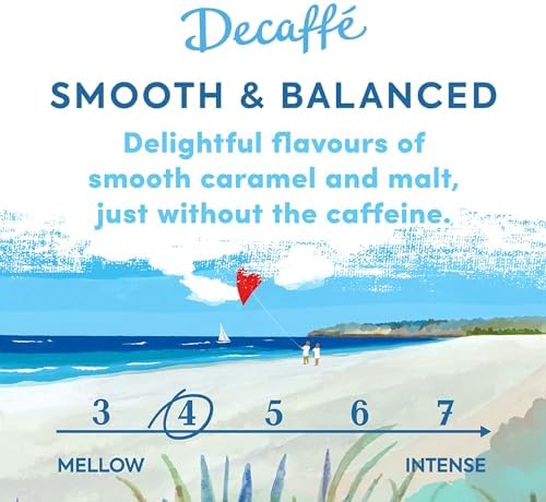 Taylors of Harrogate Decaffé Coffee Beans, 1 kg (Pack of 2 - Total 2kg)