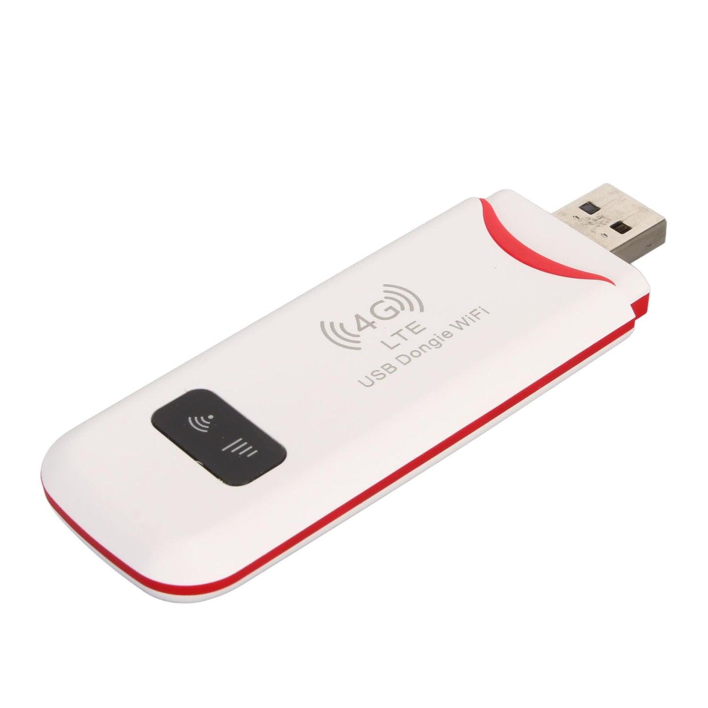 4G USB WiFi Dongle, 4G LTE USB WiFi Hotspot with SIM Card Slot, 150Mbps Speed Support 10 Users, Portable WiFi USB Modem for Phone Laptop TV