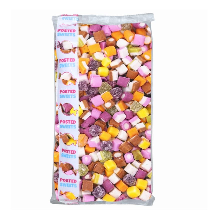 Dolly Mixture Sweets Bulk Bag, 1000g / 1 Kg Bag of the Traditional british Sweet, Pick and Mix for Parties, Gifts and Sharing