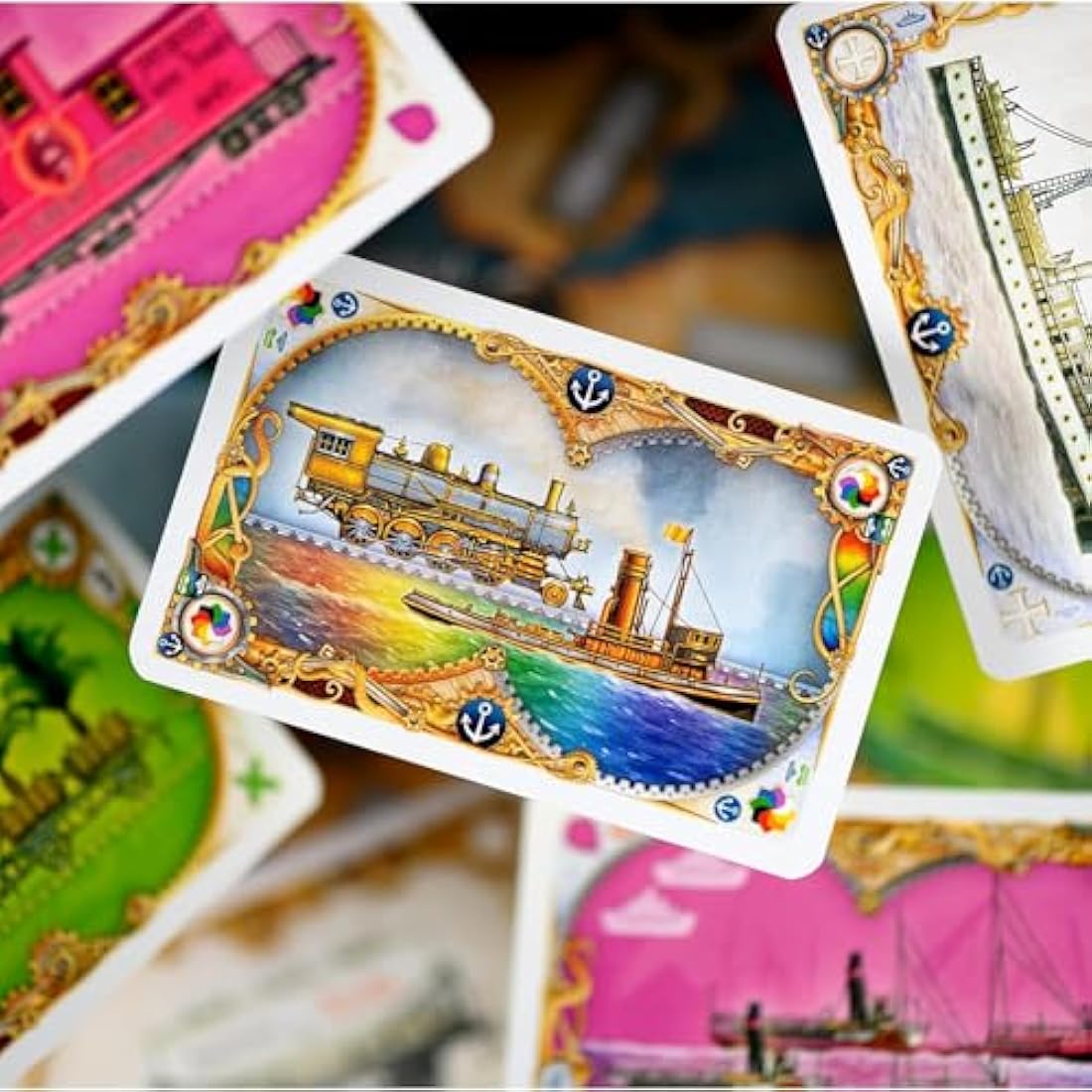 Days of Wonder | Ticket to Ride Rails and Sails | Board Game | Ages 10+ | 2-5 players | 60-120 Minutes Playing Time