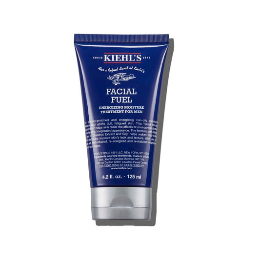 Kiehl's Facial Fuel Daily Energizing Moisture Treatment for Men, Invigorates Fatigued Skin, Hydrates & Revitalises with Chestnut Extract, Soy, Vitamin