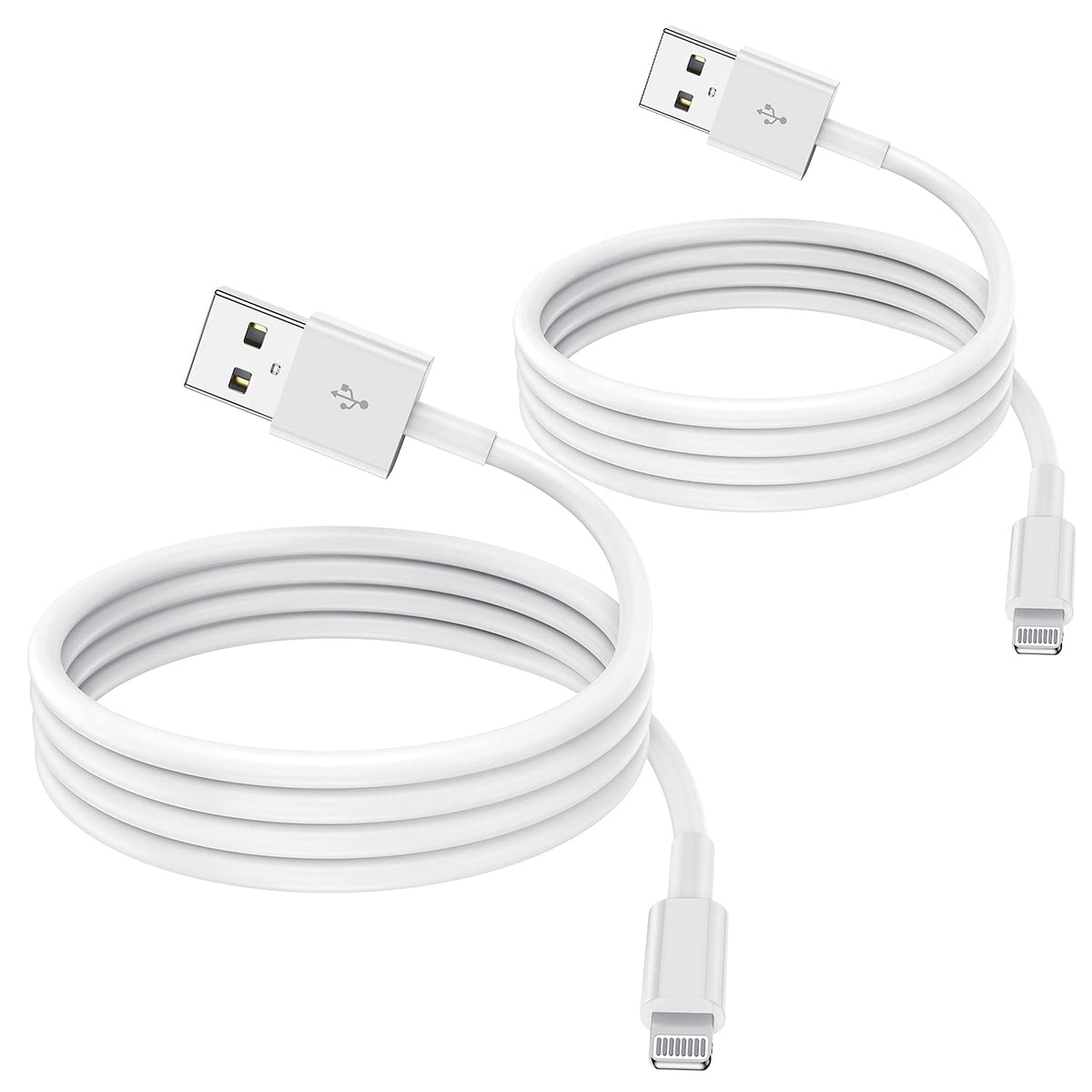 Apple MFi Certified iPhone Charger Cable, 3m Lightning to USB Cord - Fast Charging for iPhone 13/12/11/X/8/7/6