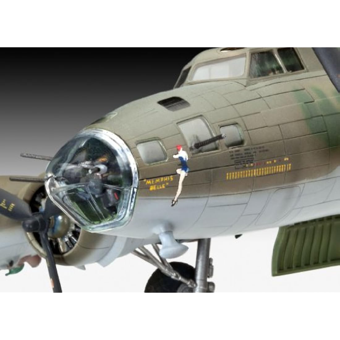 Revell 04279 B-17F Memphis Belle 1:72 Scale Unbuilt/Unpainted Plastic Model Kit