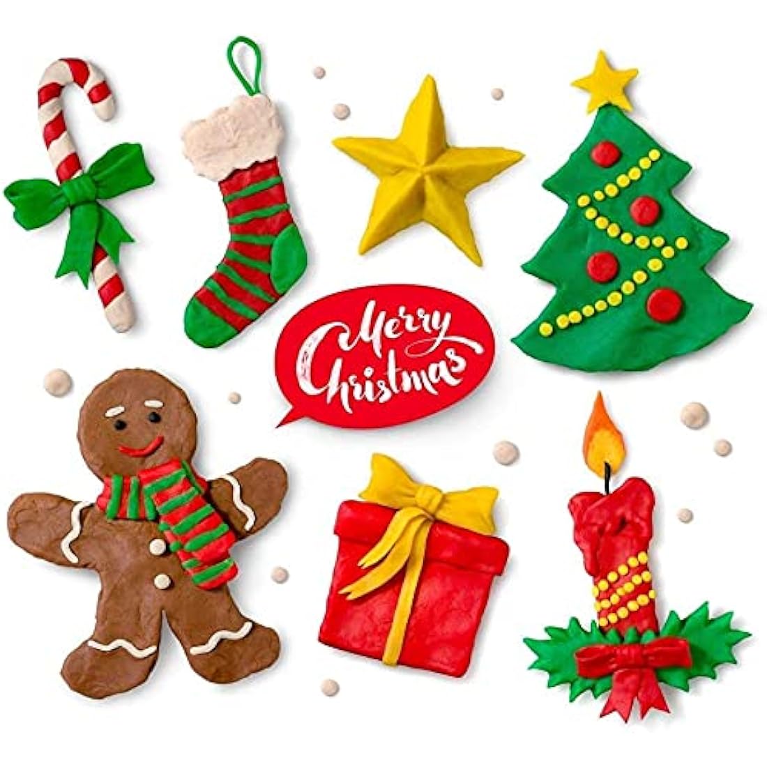 Polymer Clay, 36 Colours, Safe and Non-Toxic Polymer Clay, DIY Clay Gift for Children (Colour)