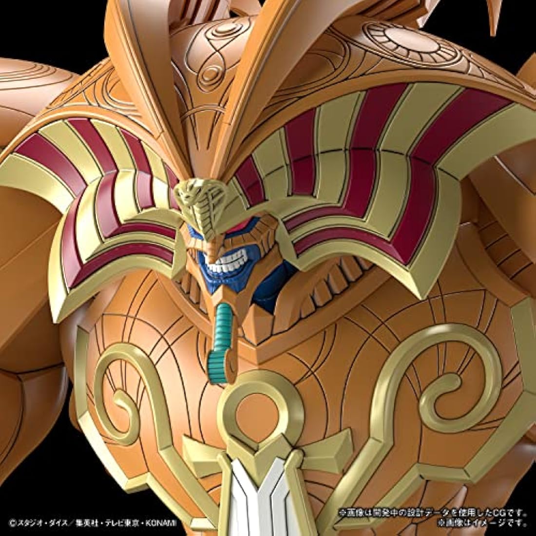 BANDAI SPIRITS(バンダイ スピリッツ Figure Rise Standard Amplified Yu-Gi-Oh! Duel Monsters Summoning God Exodia Color Coded Plastic Model