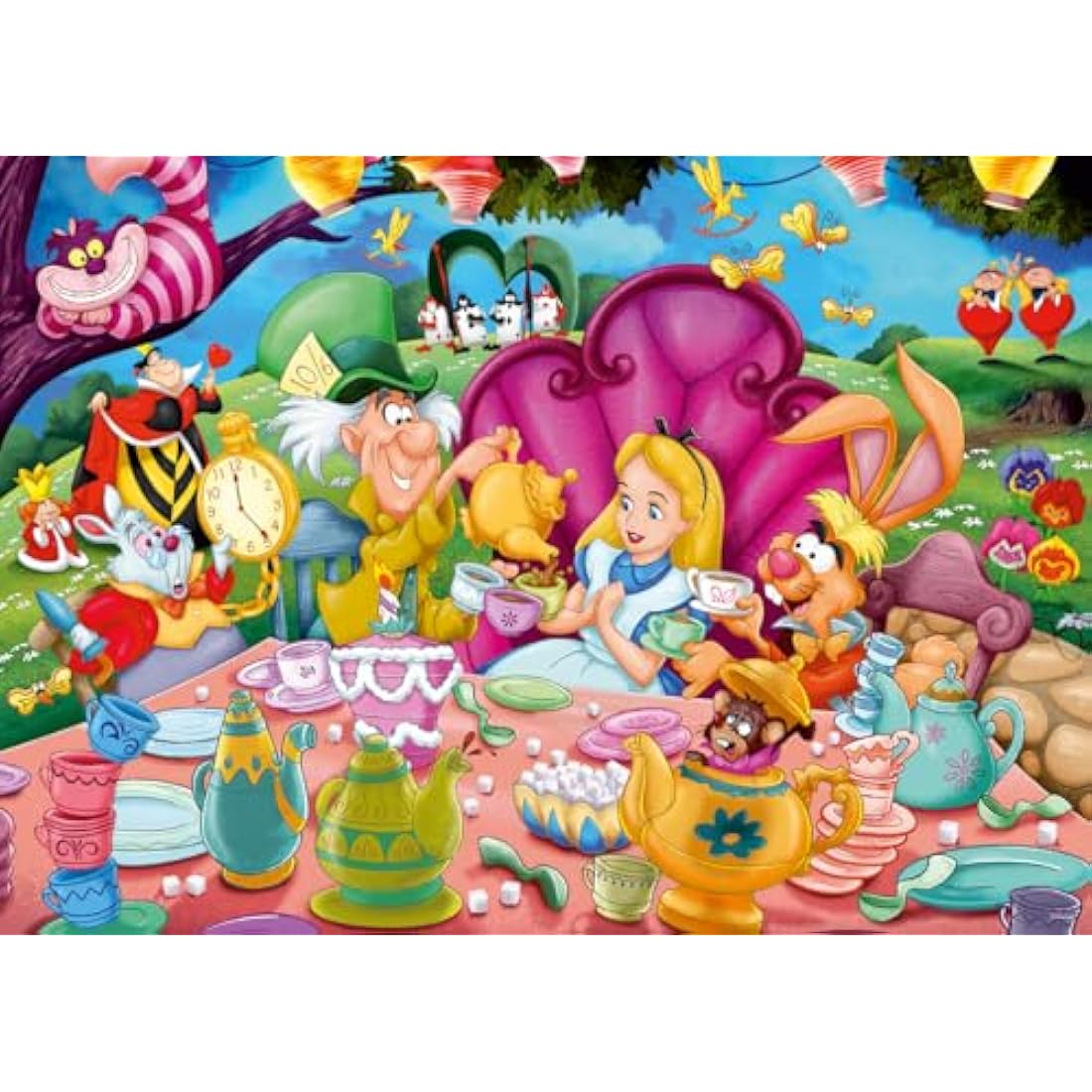 Ravensburger Disney Collector’s Edition Alice in Wonderland 1000 Piece Jigsaw Puzzles for Adults & Kids Age 12 Years +