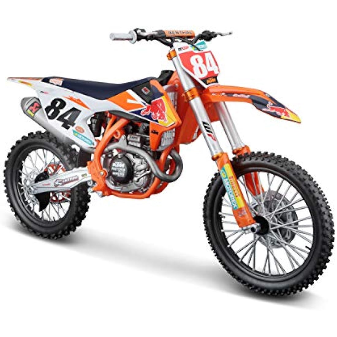 Burago Maisto Moto Red Bull KTM Supercross SX450, multicolor, 39.4 x 16 x 24.8 cm, Big Kid