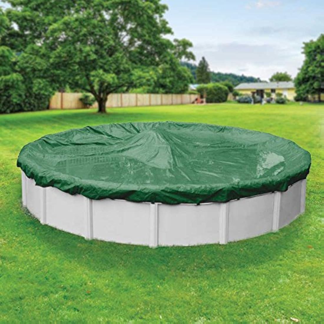 Robelle 5015-4 Pool Cover for Winter, Optimum, 15 ft Above Ground Pools