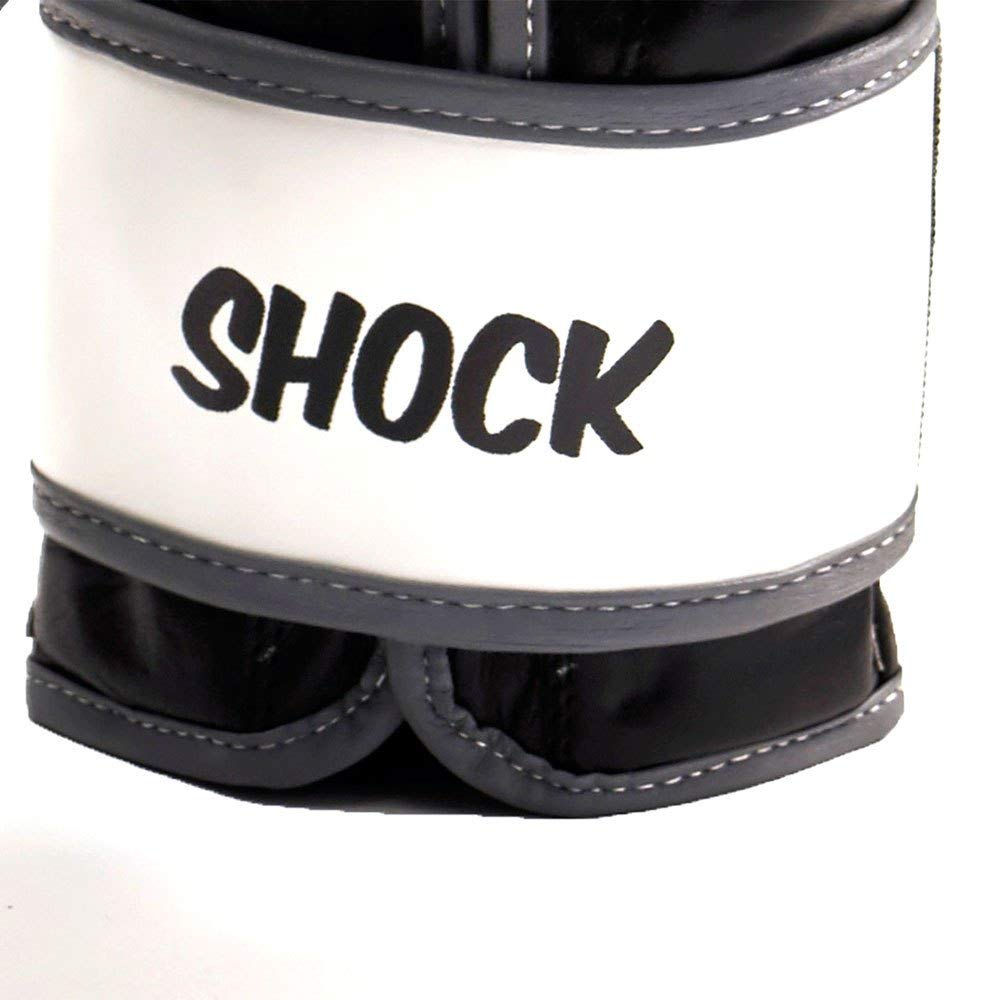 LEONE 1947, Shock Boxing Gloves, Unisex Adult, Black, 16 OZ, GN047