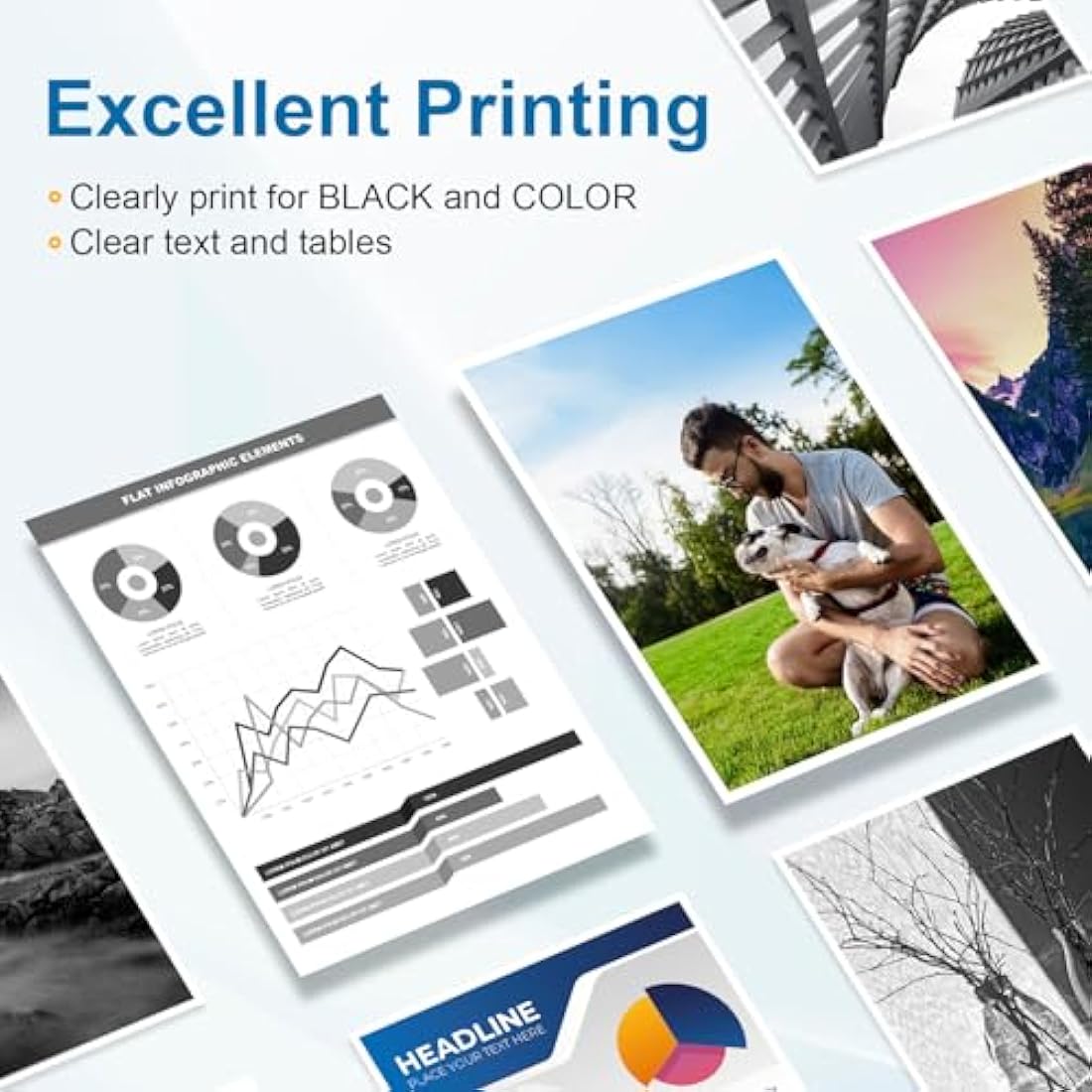 CARTRIGO 560 561 Ink Cartridges XL Compatible with Canon 560 561 Ink Cartridges, High Yield PG-560 Black & CL-561 Color, Compatible with Canon Pixma TS5350 TS5351 TS5352 TS5353 TS7450 TS7451 (2-Pack)