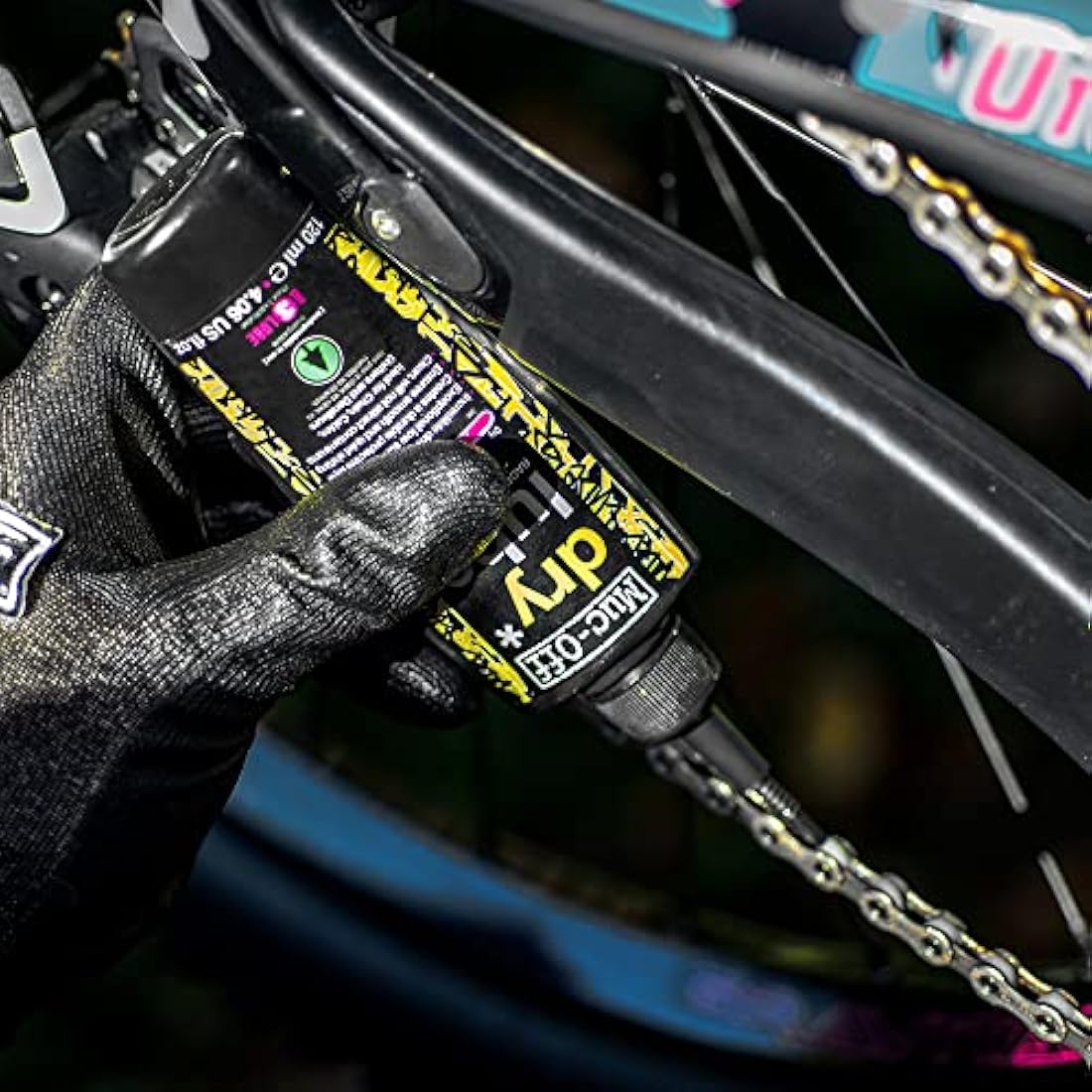 Muc-Off Dry Lube 120ml chain oil (Packaging may vary), Black