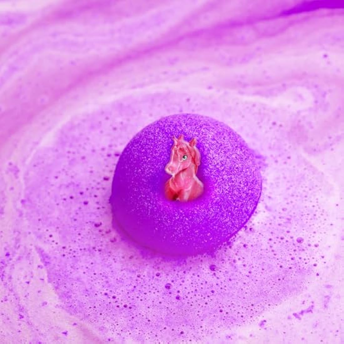 Zimpli Kids - Large Unicorn Surprise Bath Bomb, 6 Surprise Unicorn Toys to Collect in Total, One Per Bath Bomb, Children's Collectable Bath Toy, Stocking Filler Toy, Xmas Present for Boys & Girls