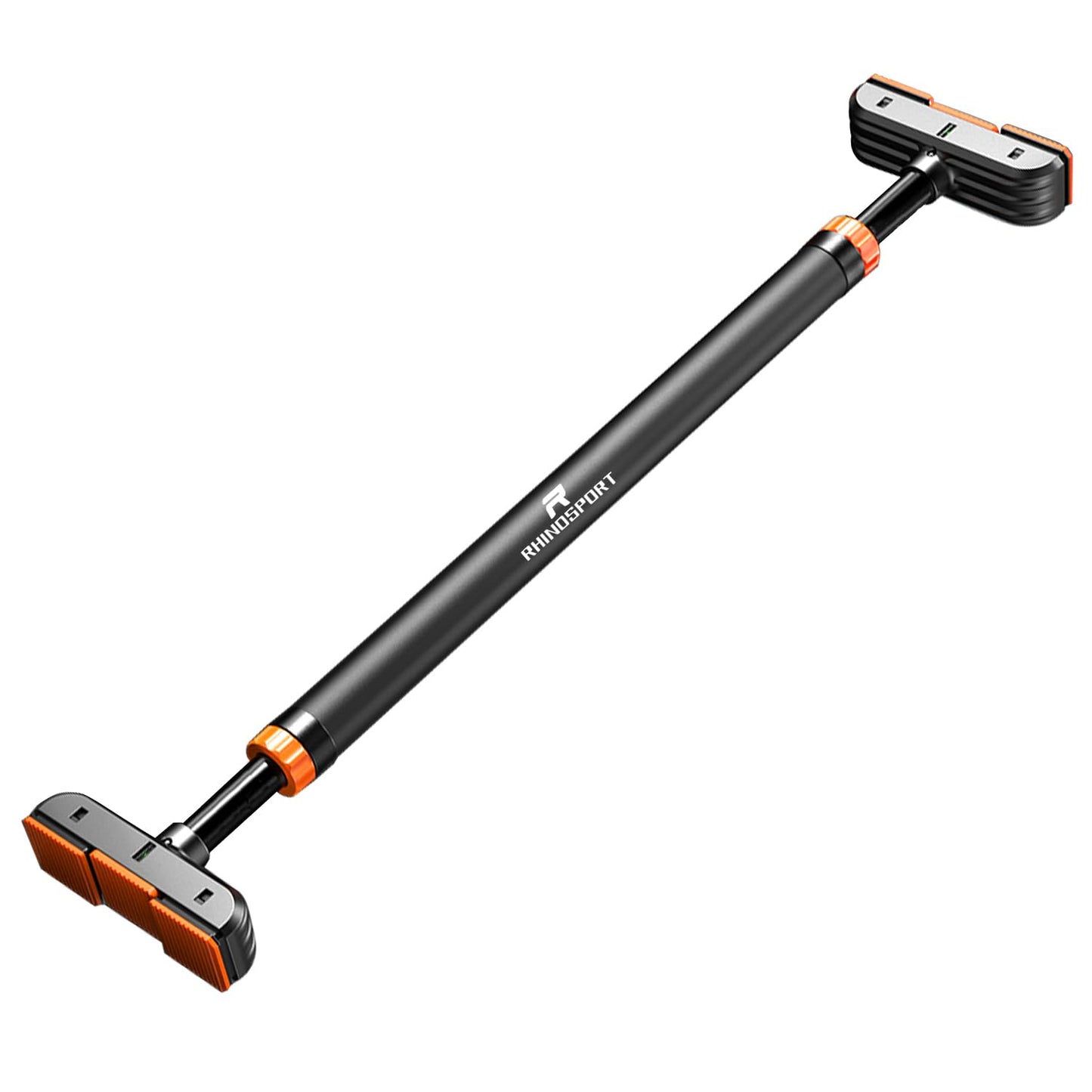 RHINOSPORT Door Pull Up Bar Doorway Chin Up Bar from 69-92 cm (27.2in-36.2in) Workout Equipment No Screws