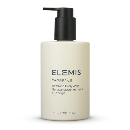 ELEMIS Mayfair No.9 Hand and Body Wash, Luxurious Formula Leaves Skin Silky Smooth, Contains Traceable, Sustainably Sourced Shea Butter aswell as