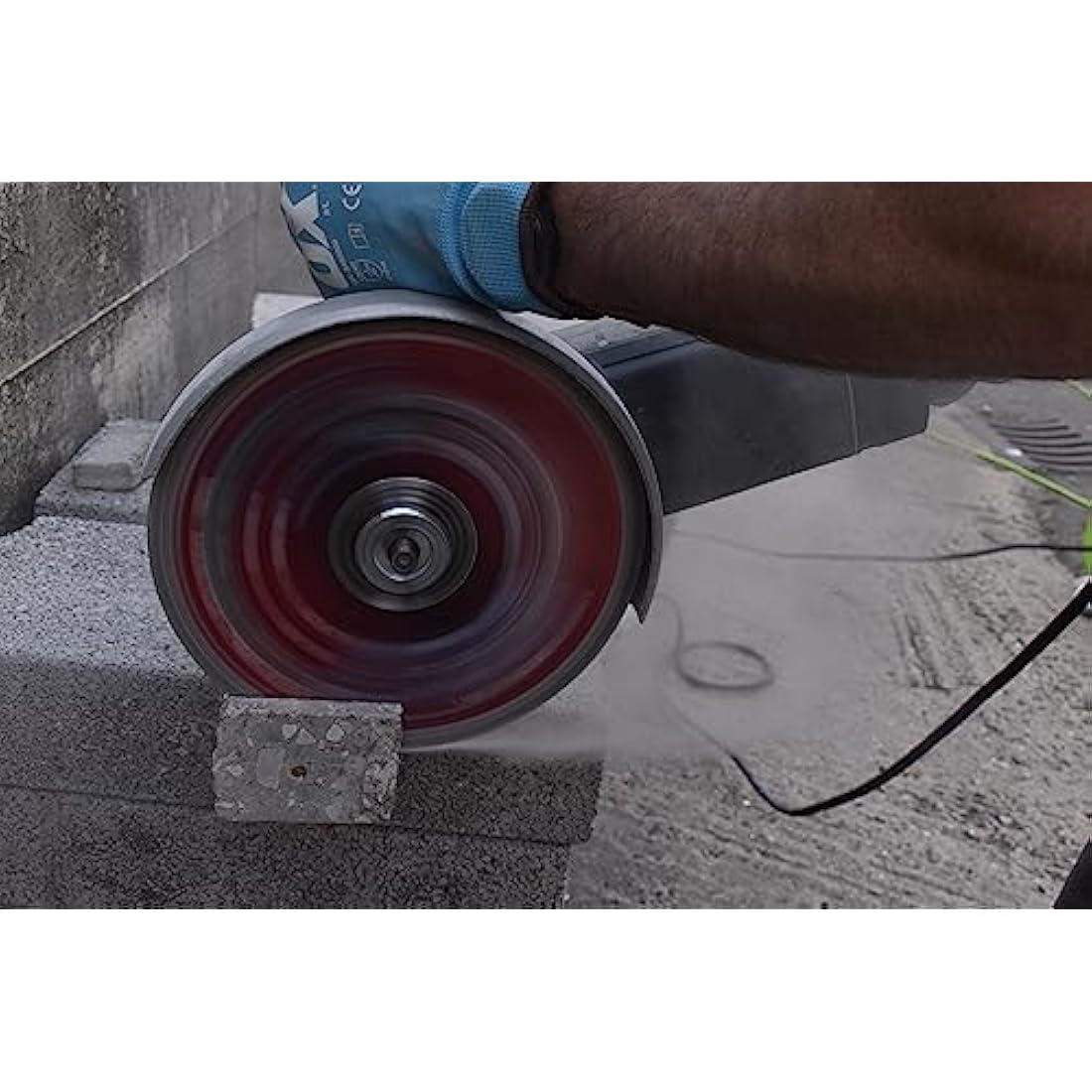 OX Tools TX10R-180/22 OX-TX10R Spectrum Superior Turbo Diamond Blade, 180/22.23mm, Red