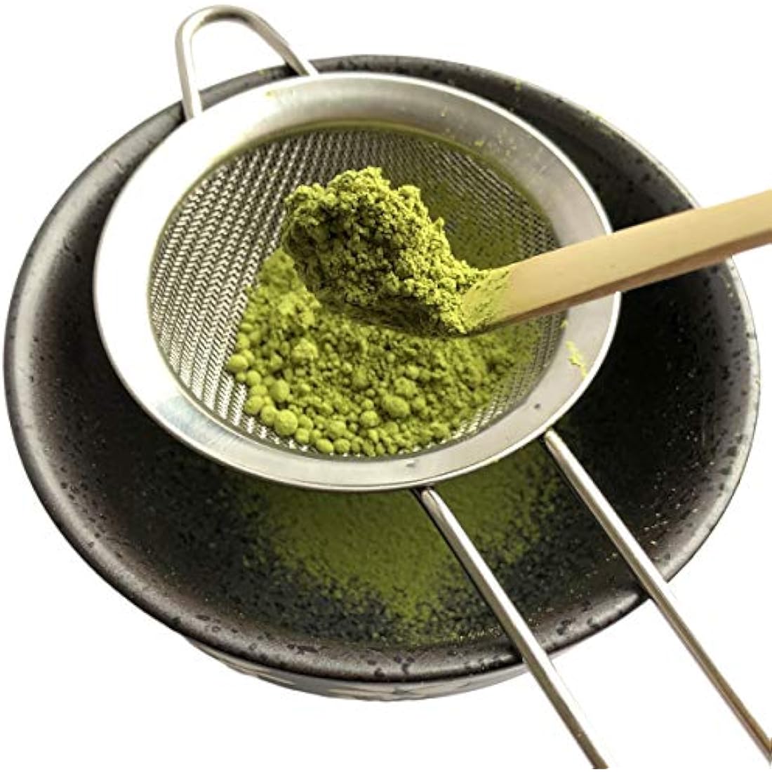 Artcome Japanese Matcha Tea Set, Matcha Whisk, Traditional Scoop, Matcha Bowl, Ceramic Whisk Holder, Matcha Caddy, Handmade Matcha Ceremony Kit for Traditional Japanese Tea Ceremony (9Pcs)