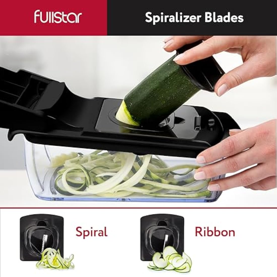 Vegetable Chopper Vegetable Cutter - Veggie Onion Salad Food Chopper Manual - Potato Chipper - Veg Chopper and Dicer - Kitchen Tools & Gadgets (4-in-1 Black)
