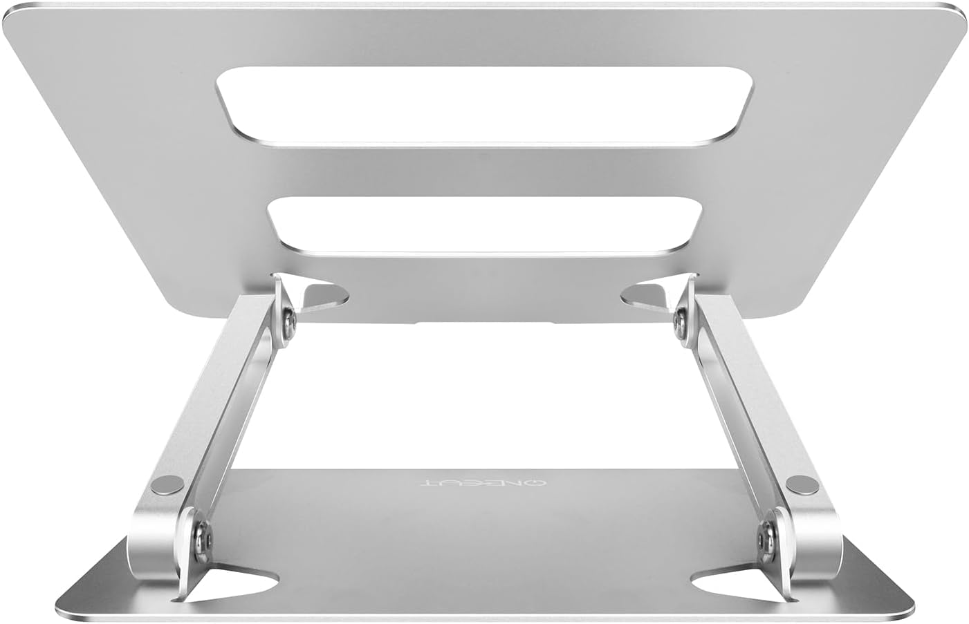 OneCut Adjustable Laptop Stand, Aluminium Alloy, Multi-Angle Stand with Heat-Vent to Elevate Laptop, Adjustable Notebook Sand for Laptop