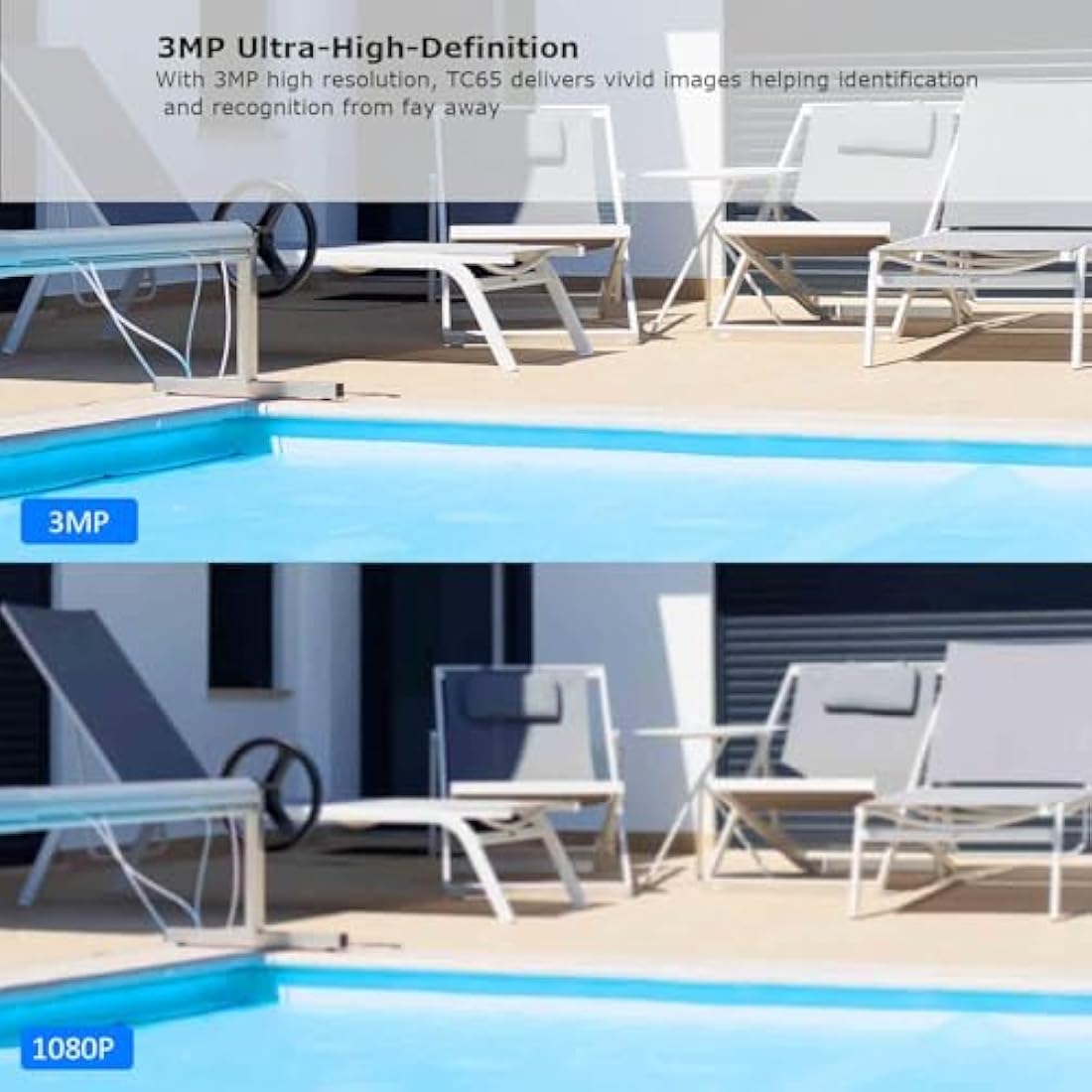 Tapo TC65 2K Security Camera Outdoor Wireless & Wired, Outdoor Camera No Monthly Fee, Smart Person Detection, Advanced Night Vision,Two-Way Talk, IP66 Weatherproof, Works with Alexa & Google