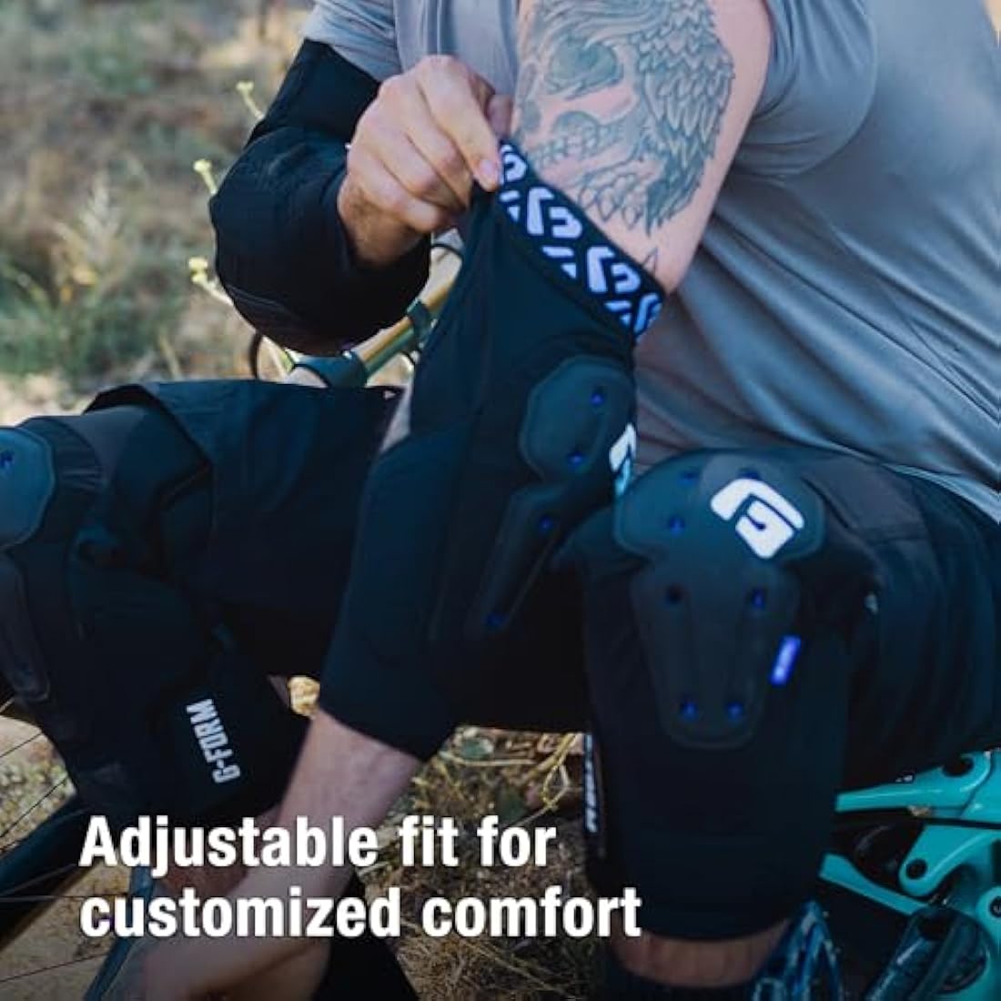 G-Form Mesa Elbow Guards - Protective Gear for MTB, Biking, Skateboarding & More - Machine Washable Mountain Biking Pads