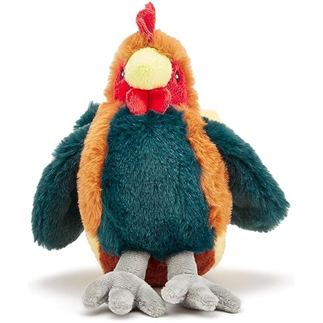 Zappi Co Cockerel Plush Toy (24 cm Length) - 100% Recycled, Eco-Friendly, Newborn Gift, Realistic Lifelike