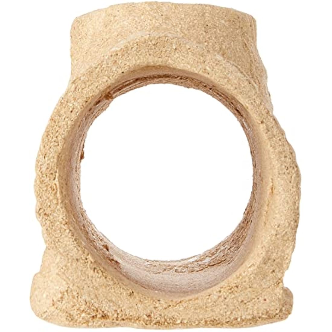 Rosewood Edible Play Log – Extra Large Natural Chew Toy for Small Animals Including Rabbits and Guinea Pigs – Edible Tunnel for Play, Hiding and Dental Health