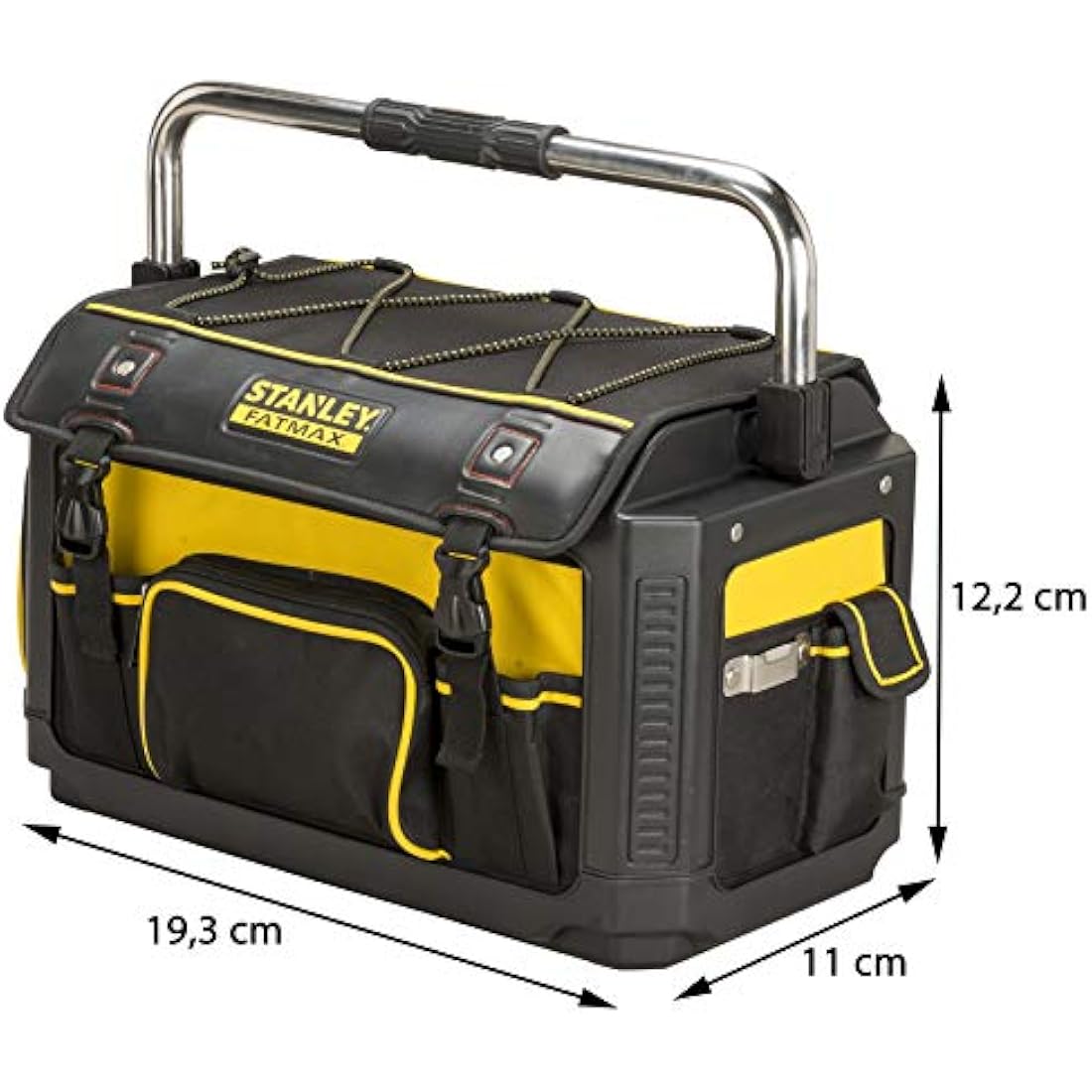 STANLEY Denier Tool Bag Tote, Multi-Pockets Storage Organiser for Tools and Small Parts, 20 inch, 1-79-213