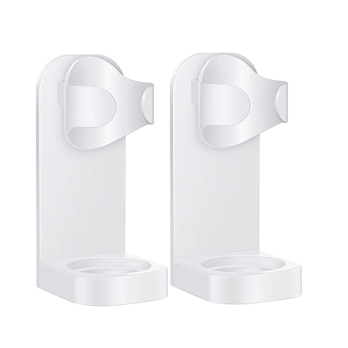 MECO ELEVERDE 2 Pack Electric Toothbrush Holder Wall Mounted Tooth Brush Organizer Electric Toothbrush Body Base Stander