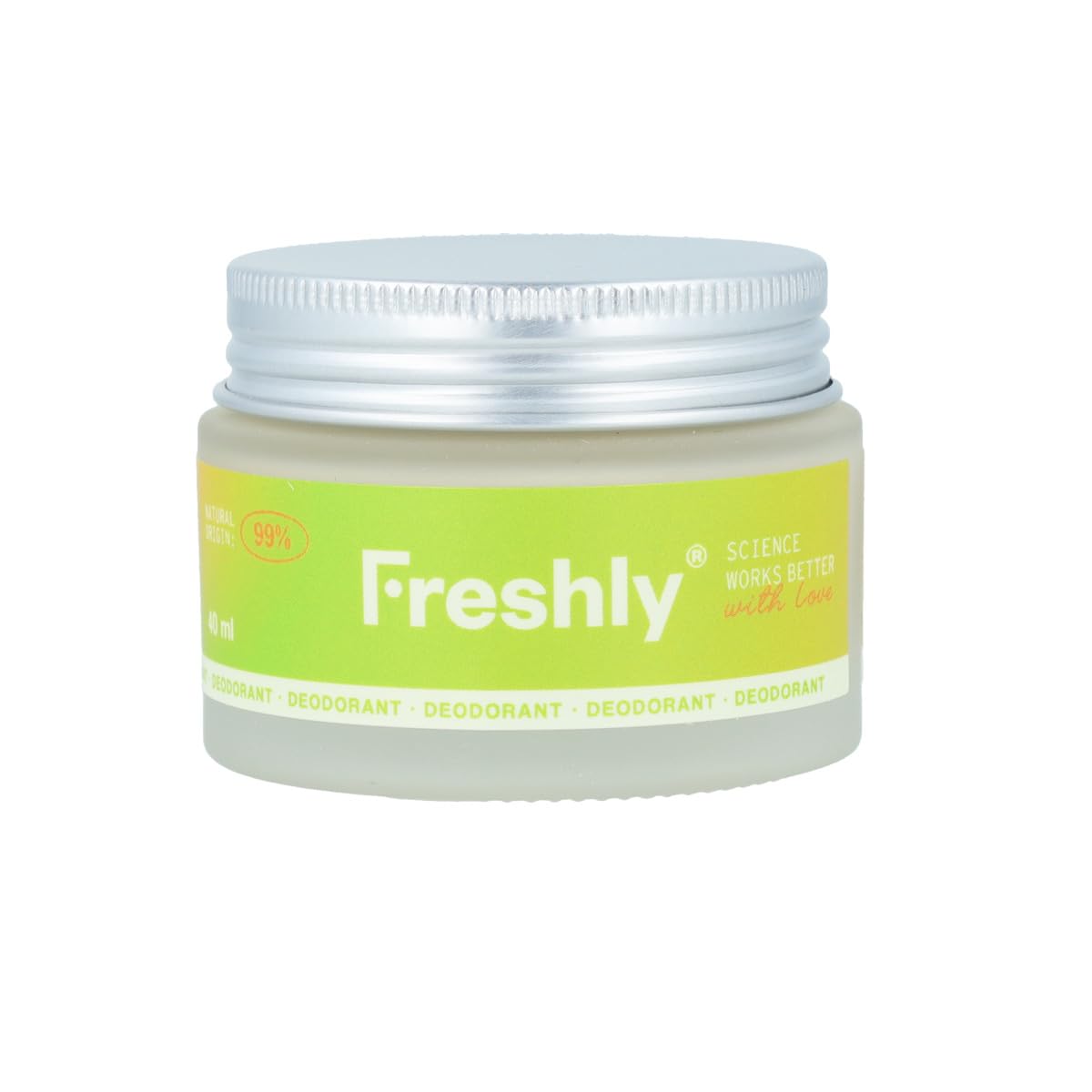 Freshly Cosmetics Natural Deodorant without Aluminium and Alcohol that Leaves Your Skin Fresh and Soft 40 ml