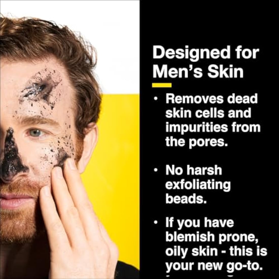 Lumin - Boss Trio - Daily Face Moisturiser, Charcoal Scrub Deep Detox & Dark Circle Defense Balm, Men's Skin Care Kit, Banish Dark Circles, Puffiness, Clogged Pores, Suitable for all skin types