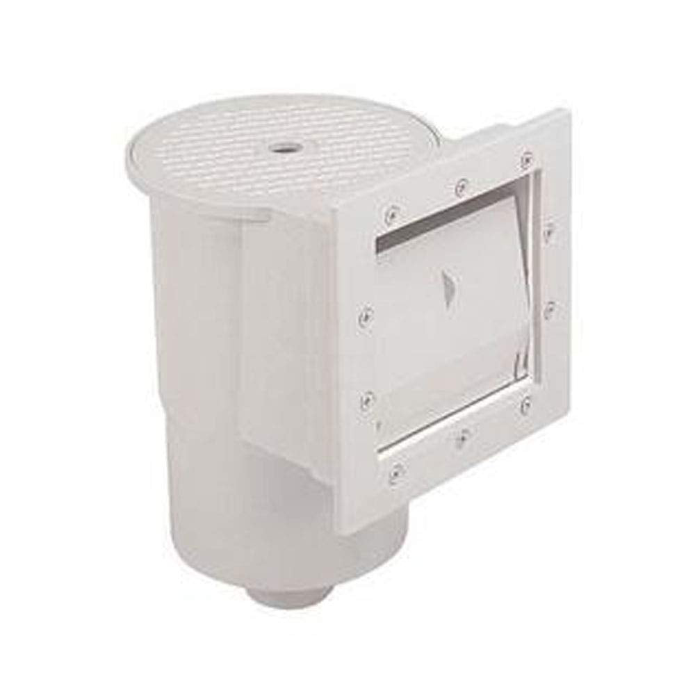 Gre AR100 - Skimmer for cleaning and water treatment of standard pools + inlet valve. Filter system for pools, colour: white, 27 x 22 x 35 cm